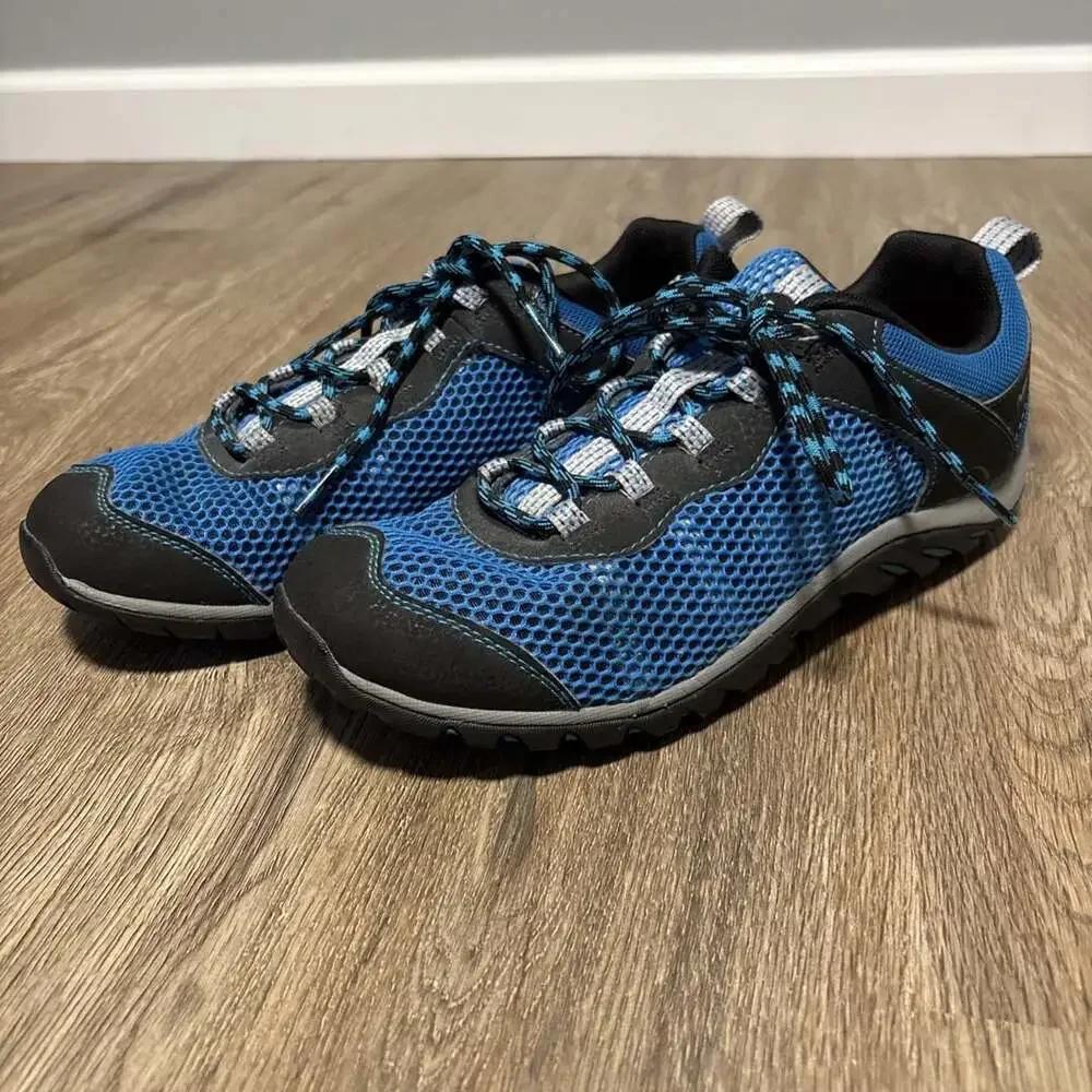 Merrell Mens 8 Riverbed 2 Hiking Sneakers Shoes Blue J12665 Outdoor Athletic